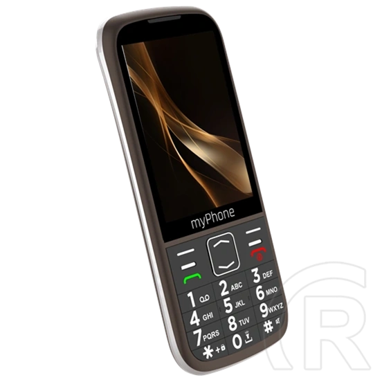 myPhone Halo 4 Plus LTE mobiltelefon (3,5", IPS, 240×320, 2500 mAh, Dual SIM, 4G LTE, barna)