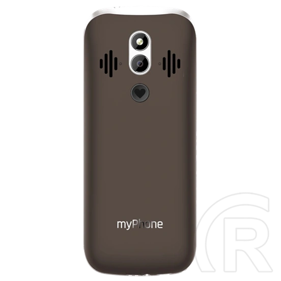 myPhone Halo 4 Plus LTE mobiltelefon (3,5", IPS, 240×320, 2500 mAh, Dual SIM, 4G LTE, barna)