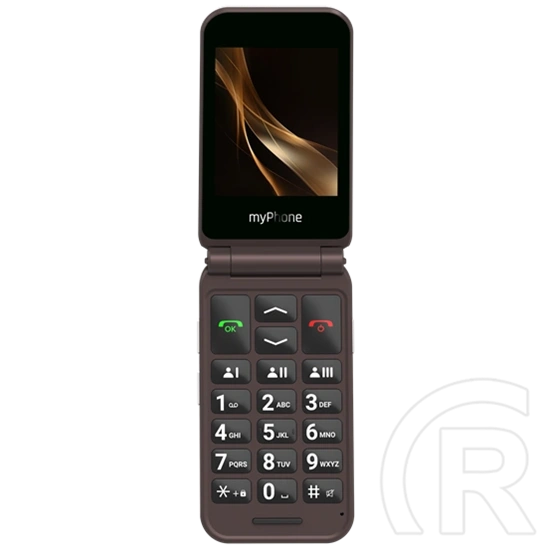 myPhone Harmony LTE Praline Collection mobiltelefon (2,8", IPS, 240×320, 48 MB RAM, 128 MB belső memória, microSD max. 6