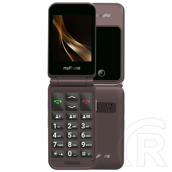 myPhone Harmony LTE Praline Collection mobiltelefon (2,8", IPS, 240×320, 48 MB RAM, 128 MB belső memória, microSD max. 6