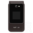 myPhone Harmony LTE Praline Collection mobiltelefon (2,8", IPS, 240×320, 48 MB RAM, 128 MB belső memória, microSD max. 6