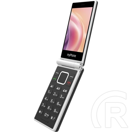 myPhone Tango 2 LTE mobiltelefon (3,5" + 2,4", 480×320, 1700 mAh akkumulátor, dualsim, 128 MB belső memória, fekete)