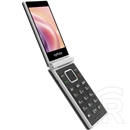 myPhone Tango 2 LTE mobiltelefon (3,5" + 2,4", 480×320, 1700 mAh akkumulátor, dualsim, 128 MB belső memória, fekete)