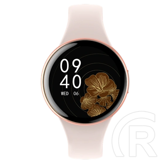 myPhone Watch Mini okosóra (1,04" AMOLED, 340x340, IP68, Bluetooth 5.2, pulzusmérő, véroxigénmérés, hang asszisztens, sz