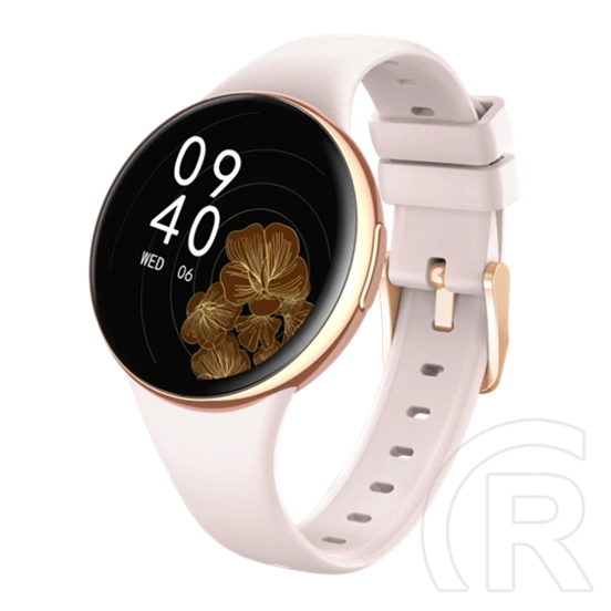 myPhone Watch Mini okosóra (1,04" AMOLED, 340x340, IP68, Bluetooth 5.2, pulzusmérő, véroxigénmérés, hang asszisztens, sz