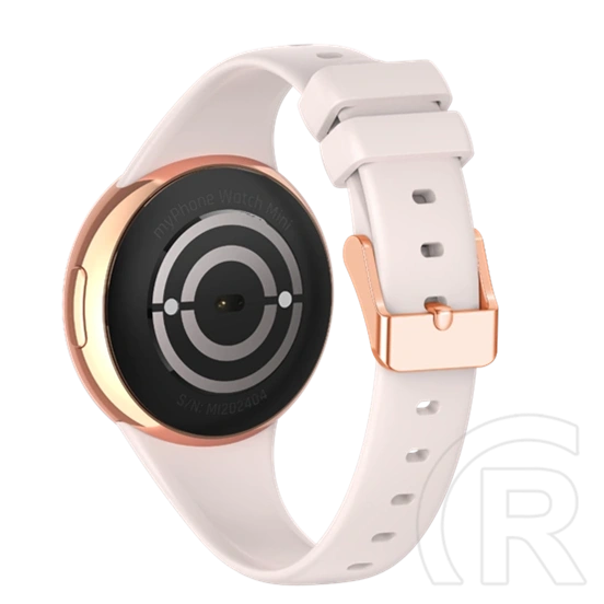 myPhone Watch Mini okosóra (1,04" AMOLED, 340x340, IP68, Bluetooth 5.2, pulzusmérő, véroxigénmérés, hang asszisztens, sz