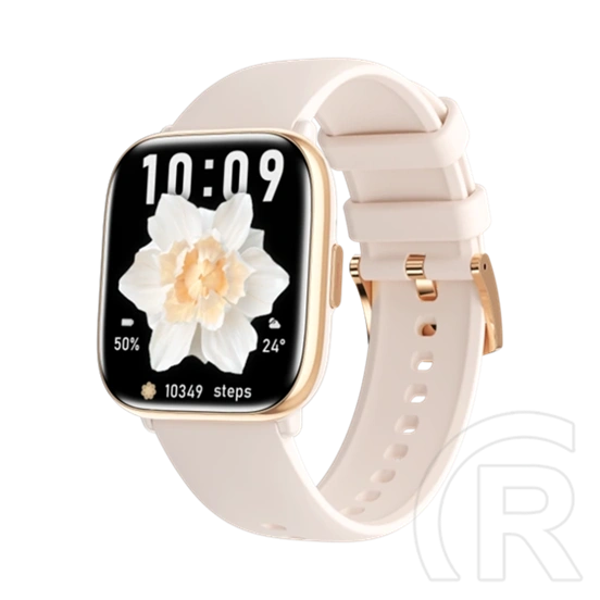 myPhone Watch Pastel okosóra (AMOLED 1,75", 390x450, Bluetooth 5.3, IP67, pulzusmérő, véroxigénmérő, szilikon szíj, hang